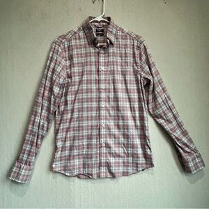 Faherty Men's Plaid The Movement Button Up Shirt Sz M